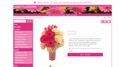 Desktop Screenshot of jabezfloristry.com