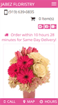 Mobile Screenshot of jabezfloristry.com